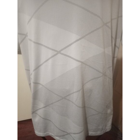 LSU Tigers Polo Shirt Men 2XL Gray Nike Golf Football Dri Fit Collar - Picture 6 of 13